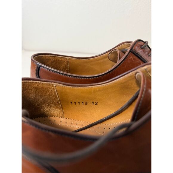 Magnanni Oxford Classic Wingtip Brown Men’s Shoes Size 12 main image 9